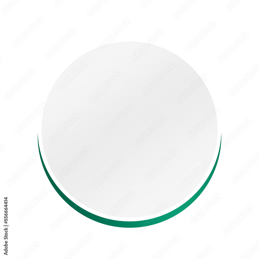 banner circle frame and speech banner circle frame and speech