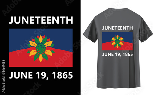 Juneteenth Day t-shirt design