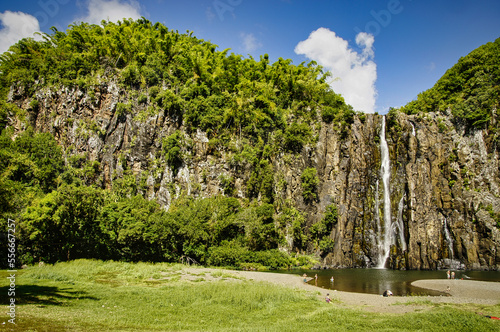 Fotografie, Tablou cascade du niagara, la réunion