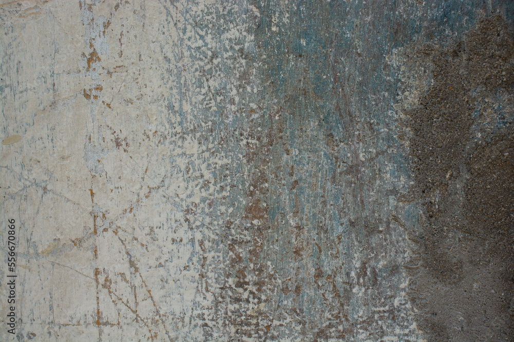 Old dirty weathered grunge wall background texture as abstract background