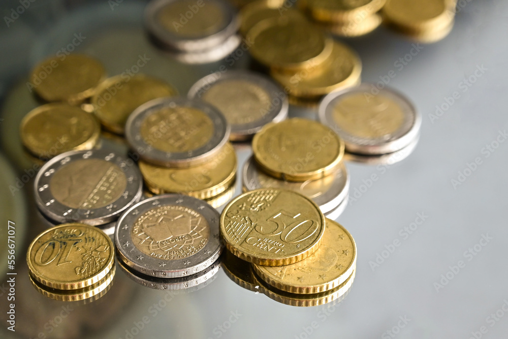 A lot of euro coin money.Investing, trading and business enrichment. A lot of euro coin money.Investing, trading and business enrichment.