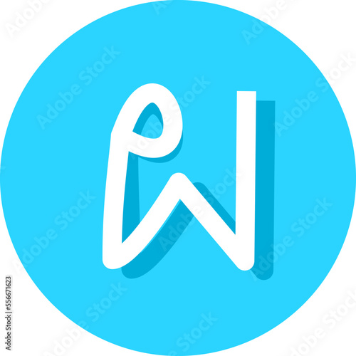 consonant of the Thai alphabet font logo vector  illustration set fonts for logo, brand, Thai Alphabet and Number in circle frames. Thai Alphabet Letters for decoration of kids illustrations. 