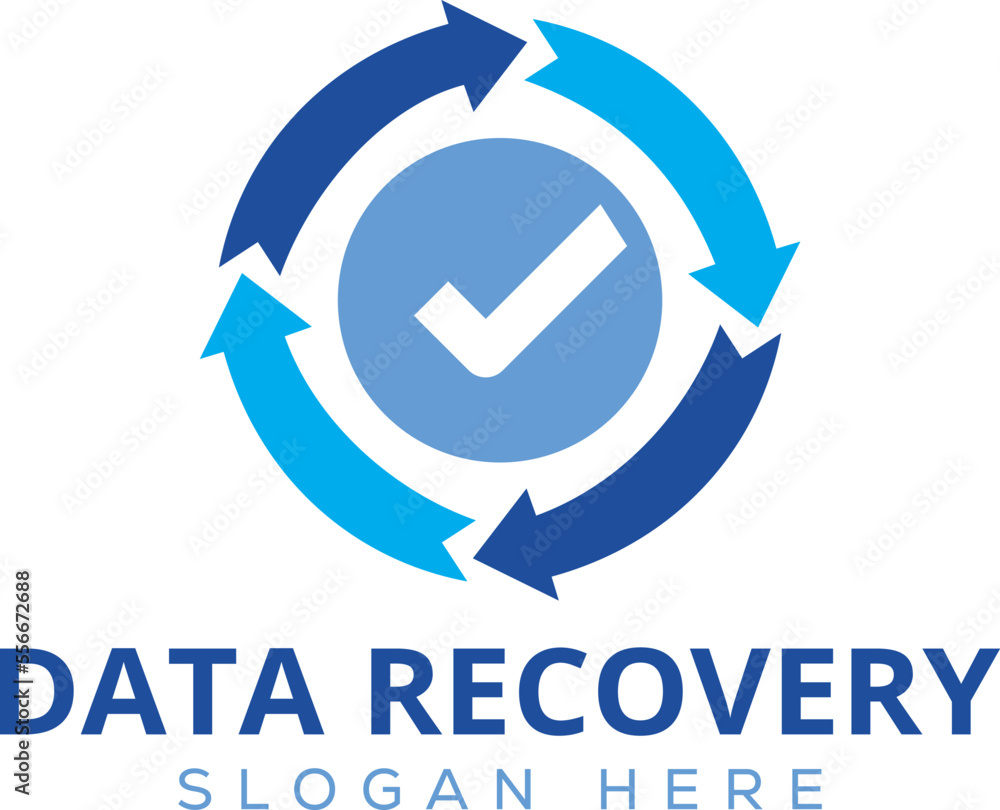 Data recovery, data recovery logo, Data, logo Stock Vector | Adobe Stock