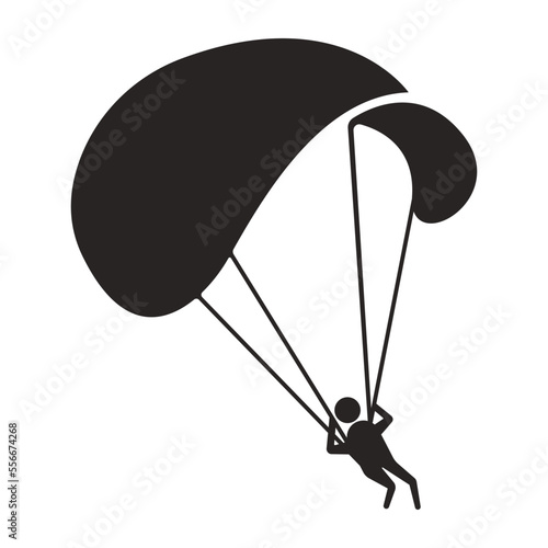 parachuting icon