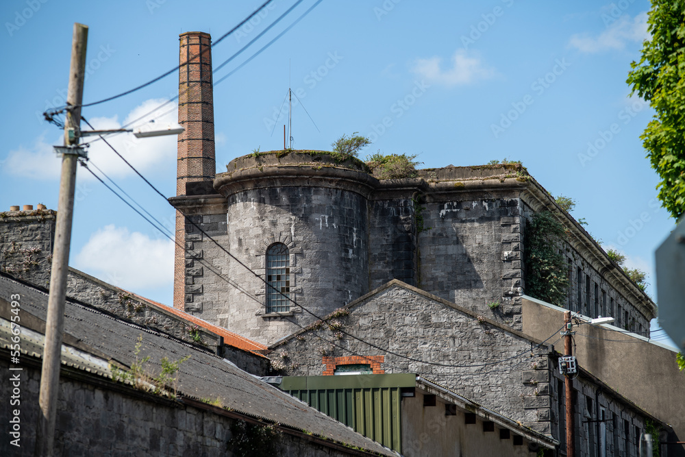 old mill in the city old mill in the city