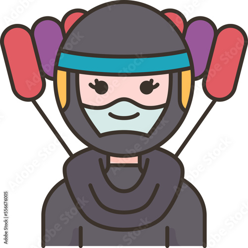 parachuting  icon