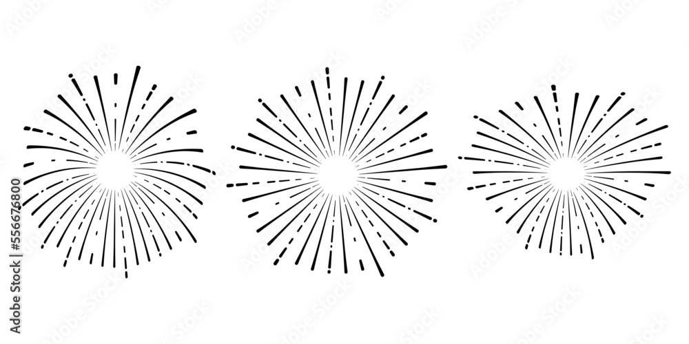 Fireworks Explosion Vector Icon Design Fireworks Explosion Vector Icon Design