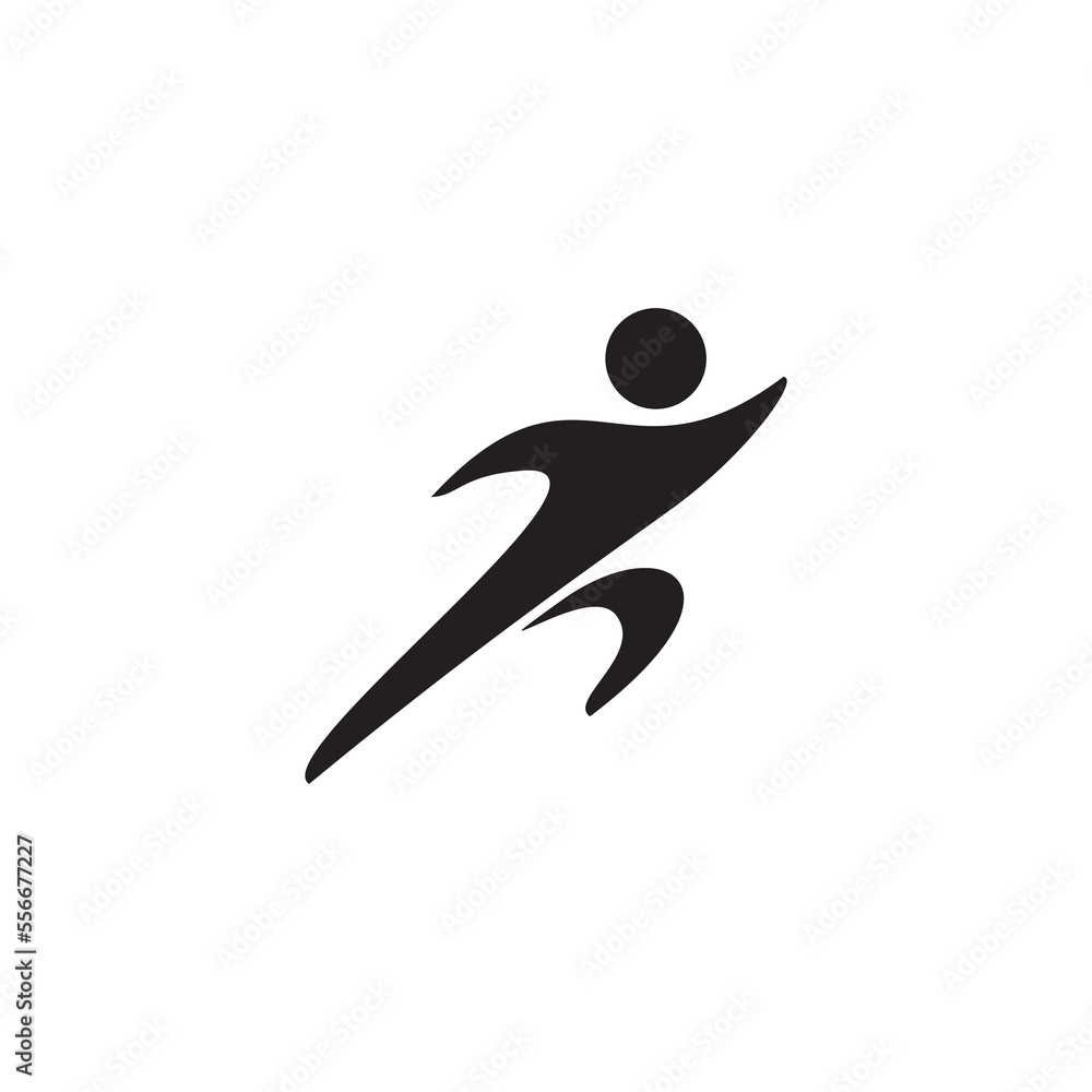 athletics icon symbol sign vector
