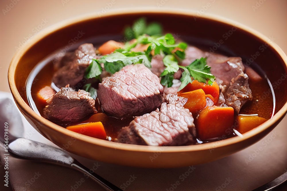 Bowl of Beef Stew (Generative AI) Bowl of Beef Stew (Generative AI)