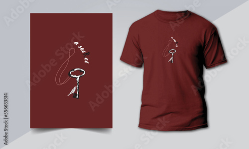 A Secret Key T shirt Design