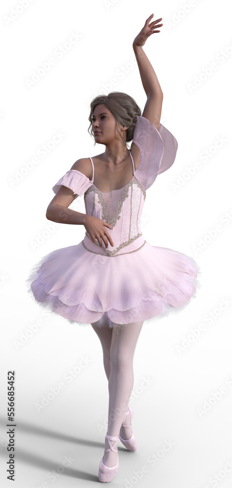 3d Illustration of the dance of the Sugar Plum Fairy classical ballet post 3d Illustration of the dance of the Sugar Plum Fairy classical ballet post