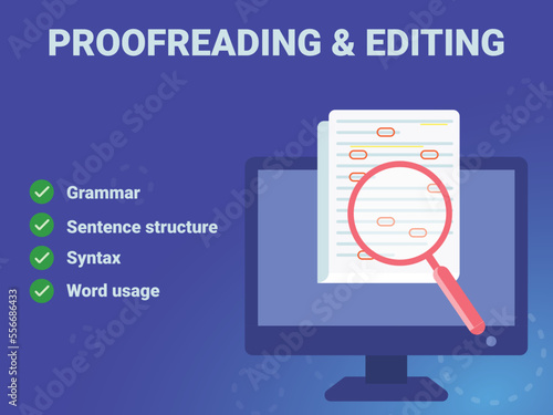 Proofread and content writing  photo