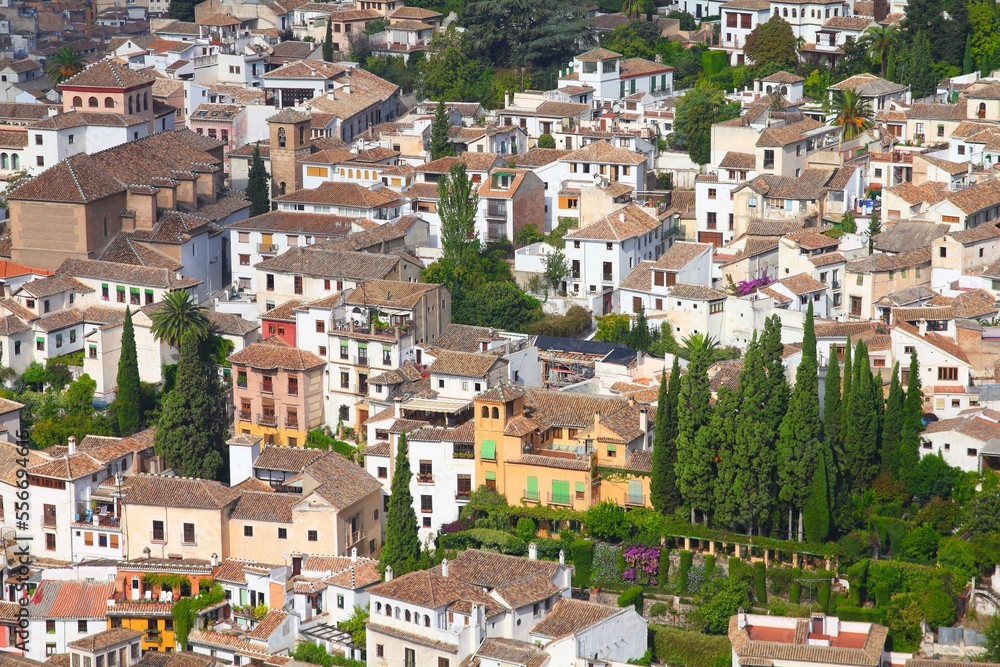 Albaycin in Granada, Spain