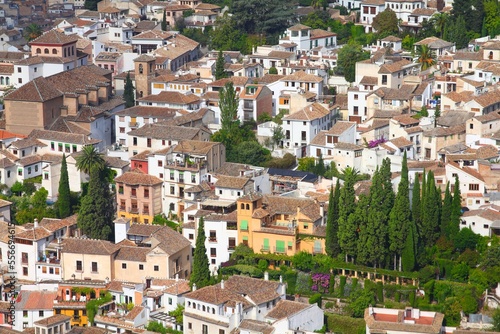 Albaycin in Granada, Spain photo