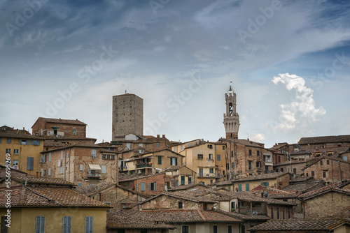 Roofs of Siena - Tuscany - Italy