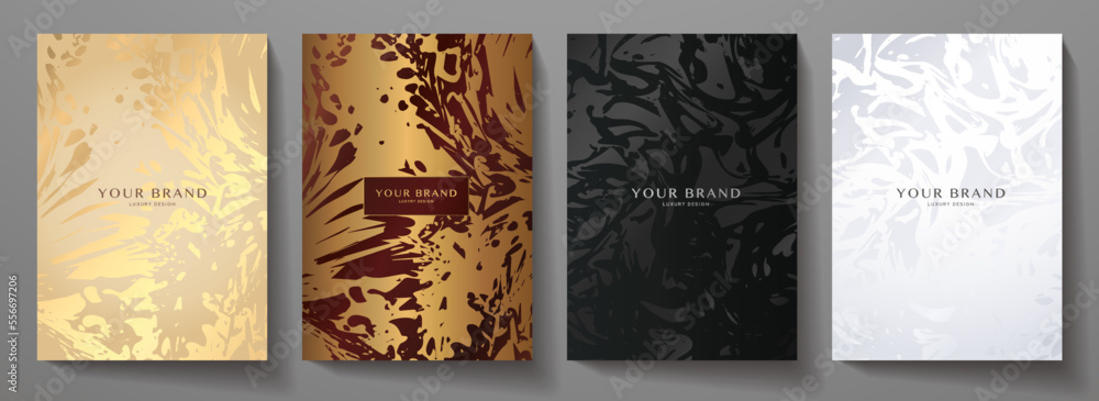 Luxury Premium cover page design for menu , brochure, card