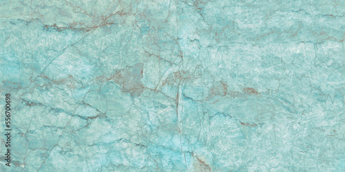 Aqua Green marble texture background with brown veins,High gloss marble for ceramic wall and floor tiles, Blue green marble luxury decor wall with streaks, Rough crystal stone with crack