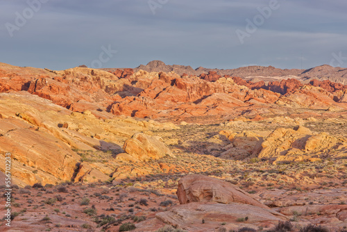 Valley of Fire Rainbow Vista in the Early Morning
