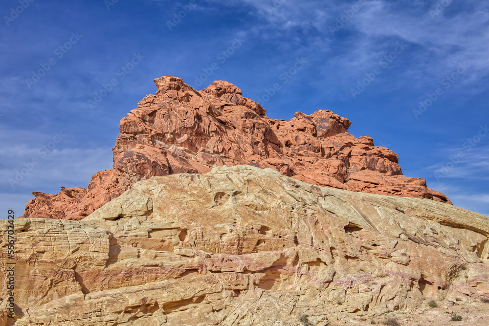 Valley of Fire Rock Formations from White Domes Trail