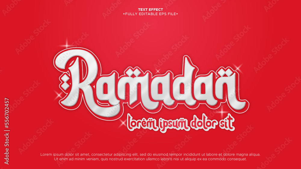 ramadan kareem vector editable text effect with metallic and steel effect ramadan kareem vector editable text effect with metallic and steel effect