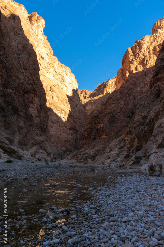 Canyon of M'chouneche in the Aures mountains, Biskra