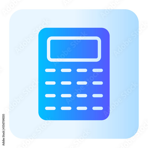 calculator gradient icon