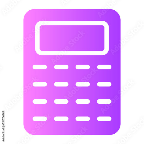 calculator gradient icon