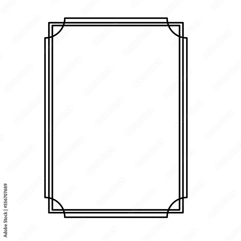 Certificate line frame border Certificate line frame border