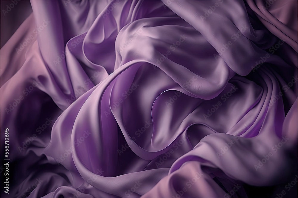a purple fabric with a black background and a white border on the bottom of it. a purple fabric with a black background and a white border on the bottom of it.