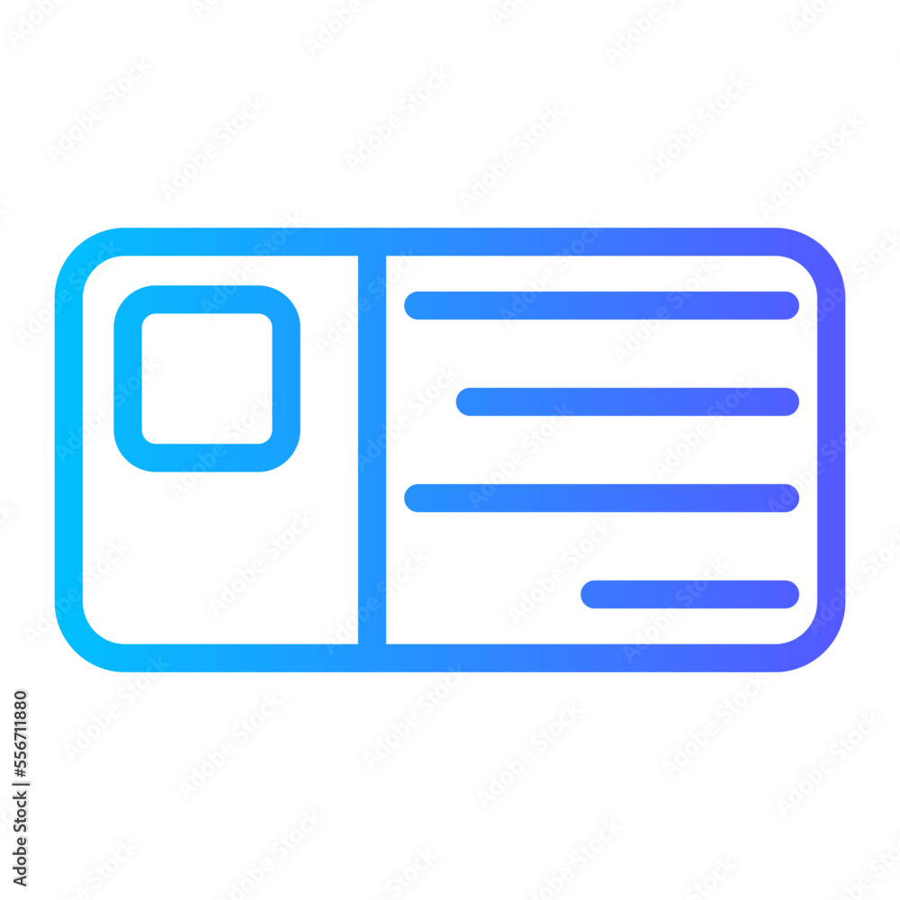 profile gradient icon profile gradient icon