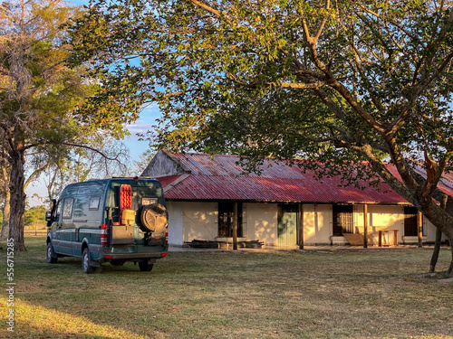Wallpaper Mural A campervan in a typical Argentine farm house Torontodigital.ca