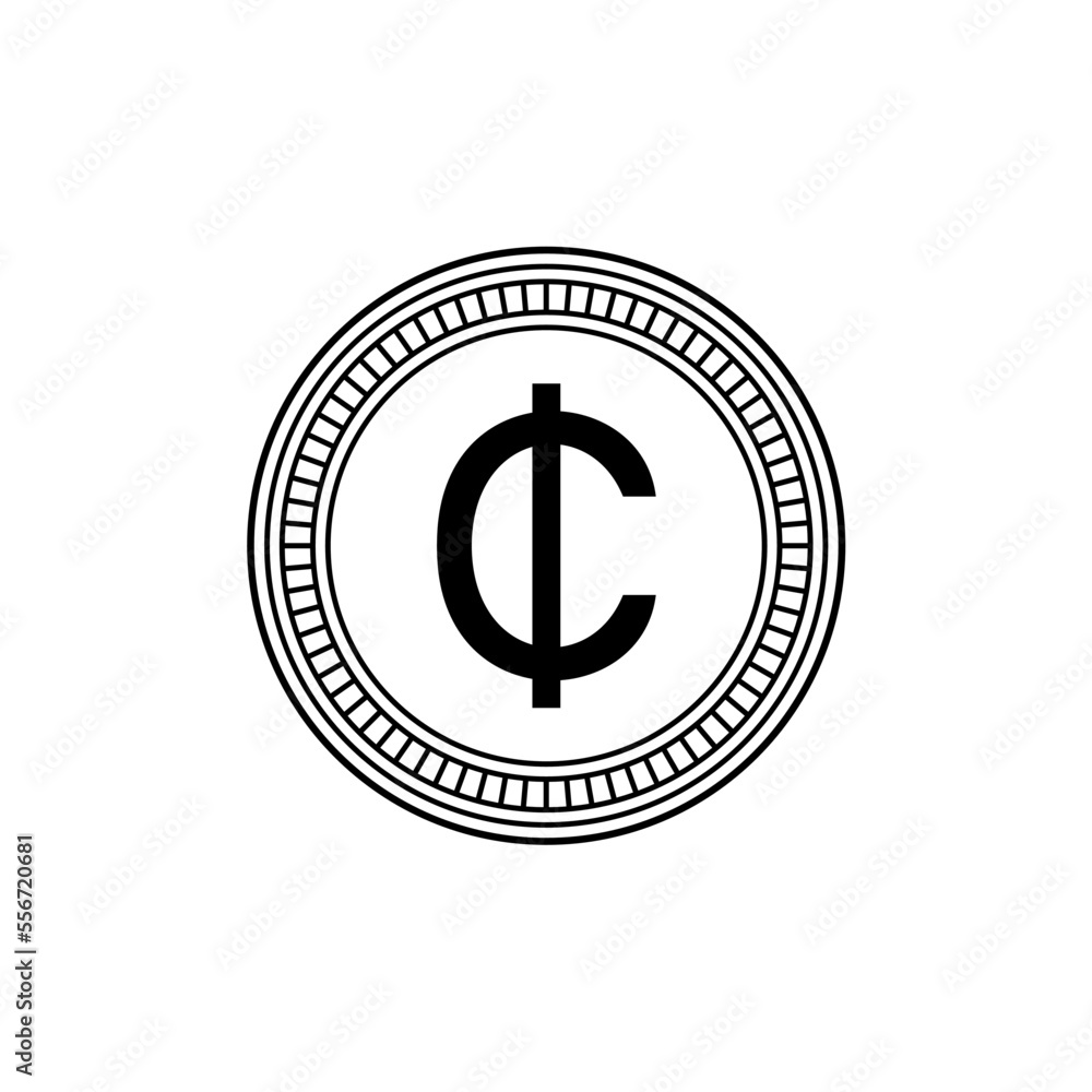 Ghana Currency Icon Symbol, Ghanaian Cedi, GHS Sign. Vector Illustration
Ghana Currency Icon Symbol, Ghanaian Cedi, GHS Sign. Vector Illustration