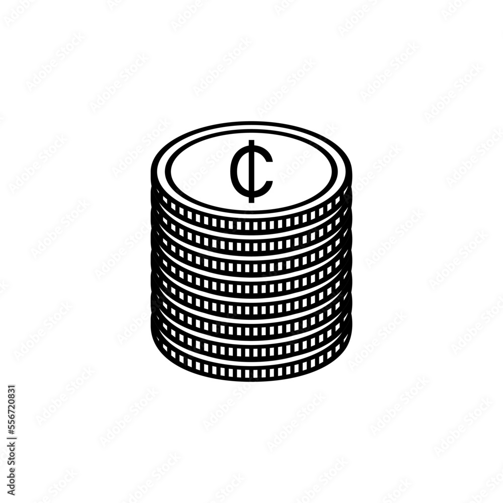 Ghana Currency Icon Symbol, Ghanaian Cedi, GHS Sign. Vector Illustration
Ghana Currency Icon Symbol, Ghanaian Cedi, GHS Sign. Vector Illustration