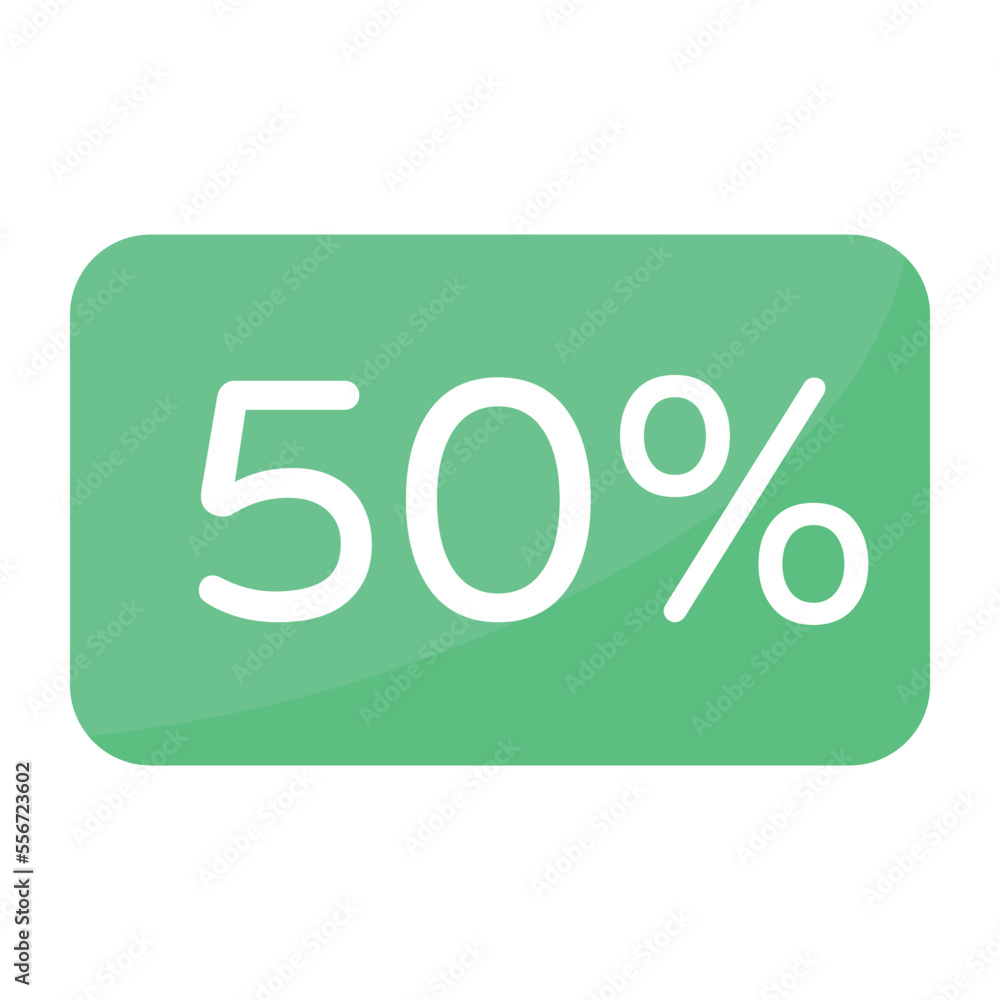 A customizable flat design of message A customizable flat design of message