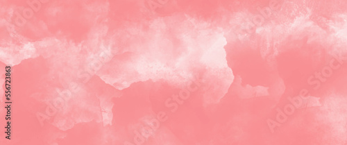 Photos Soft pastel pink watercolour background painted on white paper texture