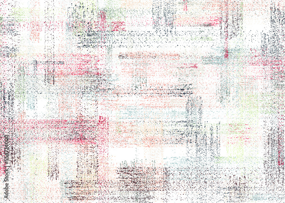 Color brushed sparcle dots paint imitation background abstract illustration