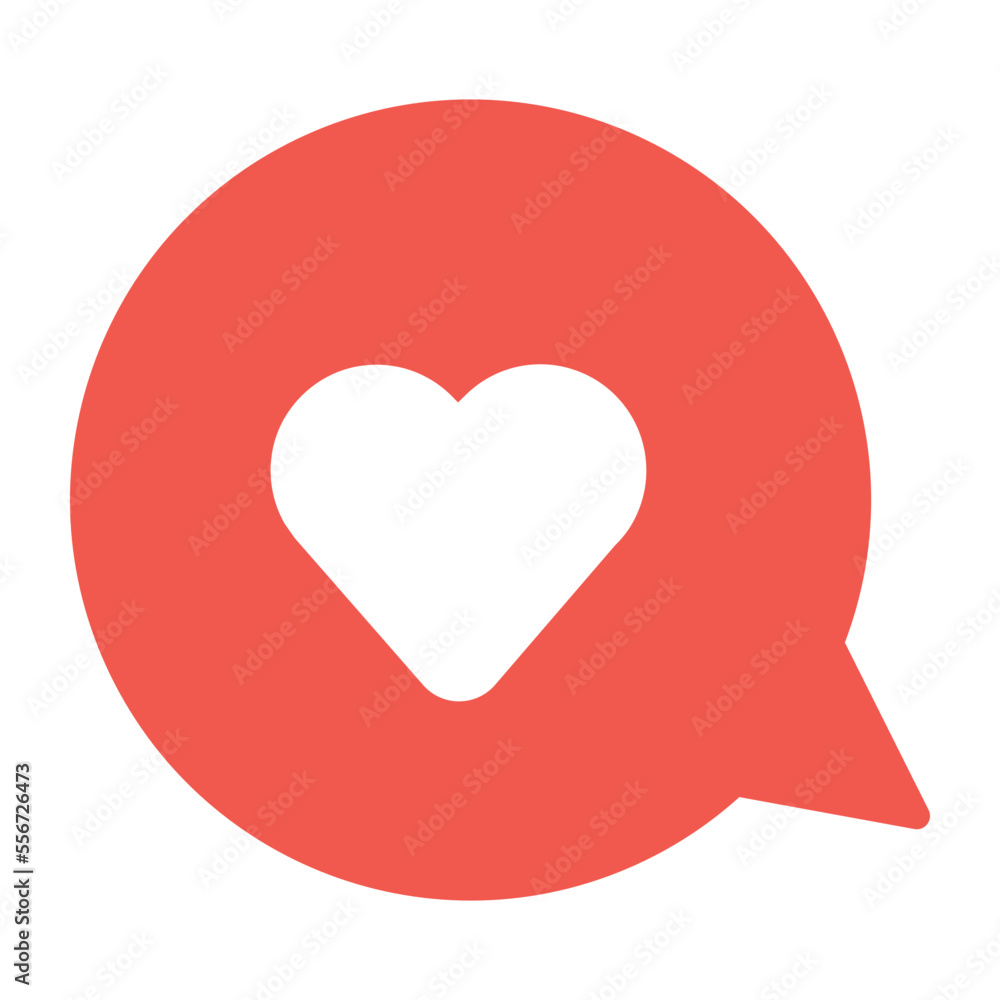 A customizable flat design of message A customizable flat design of message
