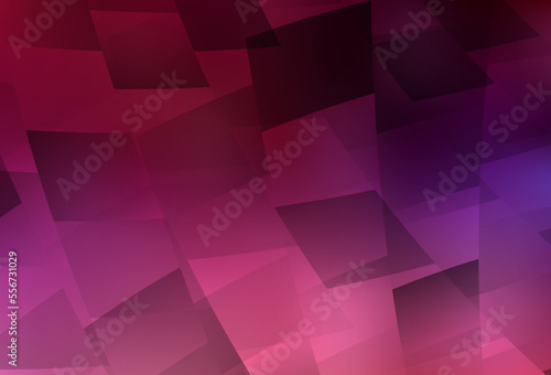 Dark Purple, Pink vector background in polygonal style.
