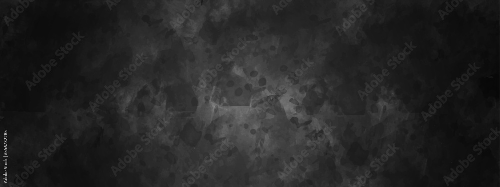 Obraz premium Black and dark gray rough grainy stone and concrete texture background. Wall grunge texture background.