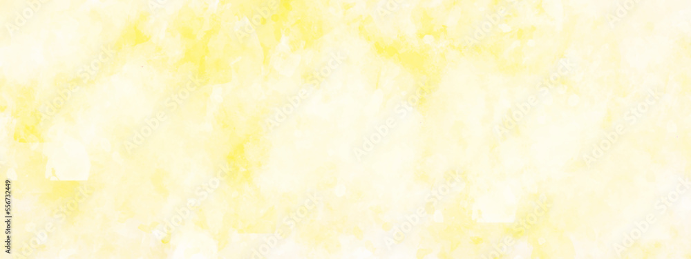 Orange and yellow watercolor background with vintage texture design on white paper background. Abstract watercolor background handprint colorful gradient ink. Colorful painted background texture. 
