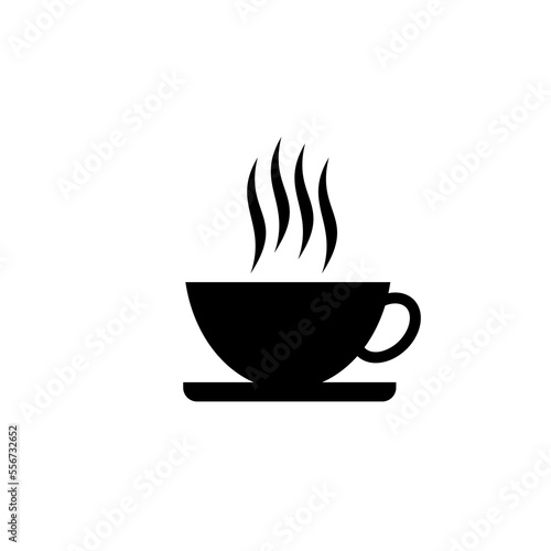 Coffee or tea cup icon. 