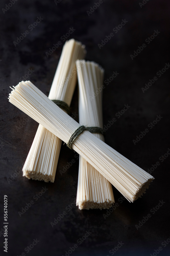 Dried Soba Noodles Stock Photo | Adobe Stock