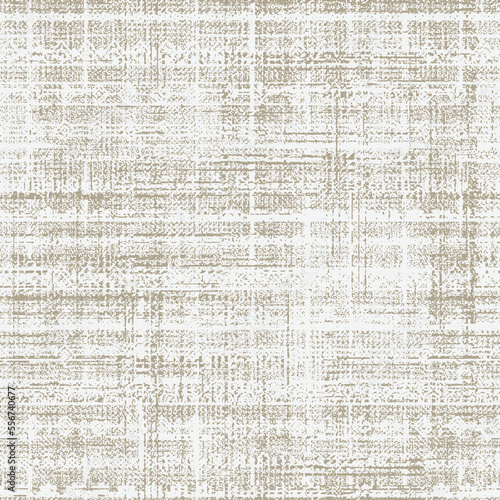 Modern trendy mid century abstract shapes monochrome plaid seamless pattern. Geometric textured repeat pattern. Scandinavian abstraction. Nordic neutral print vector illustration for tile, rug,