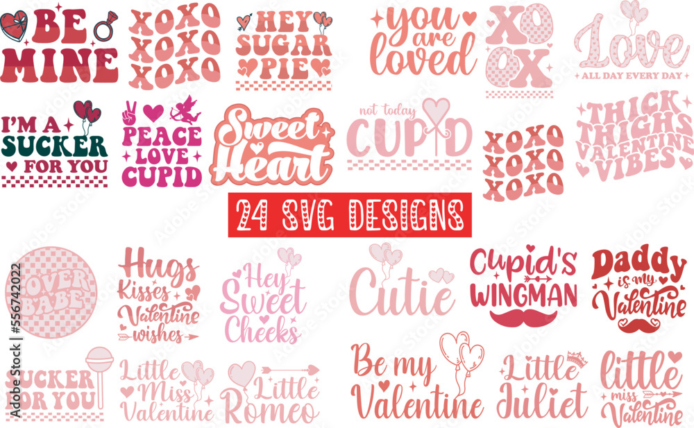 Valentine's Day SVG Bundle Cut Files -valentine's day SVG, Vector Design, valentine's day SVG File, valentine's day Shirt SVG, valentine's day mug SVG, Retro valentine's day SVG Valentine's Day SVG Bundle Cut Files -valentine's day SVG, Vector Design, valentine's day SVG File, valentine's day Shirt SVG, valentine's day mug SVG, Retro valentine's day SVG