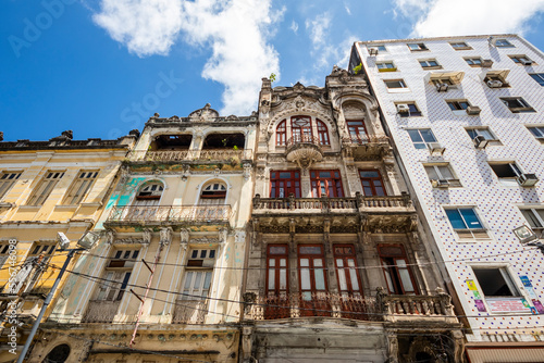 Art Nouveau residential buildings; Salvador, Bahia, Brazil