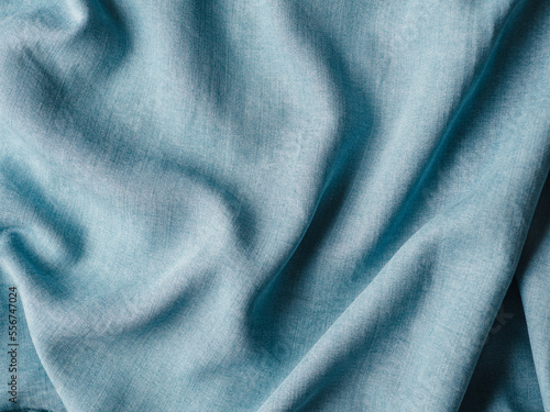 Lyocell or tencel blue denim pattern texture