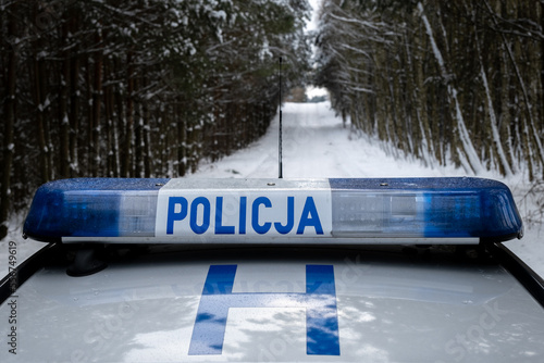 policyjna zima