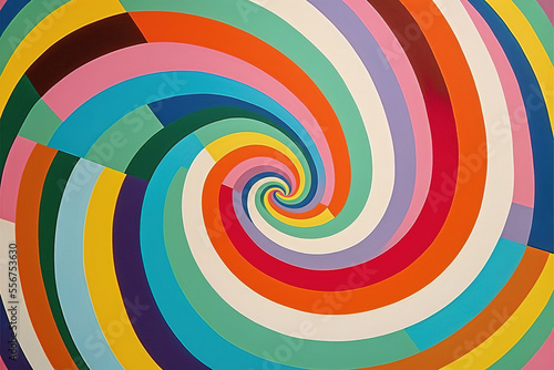 abstract colorful rainbow swirl background wallpaper  