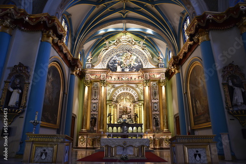 Chapelle baroque à Lima. Pérou
