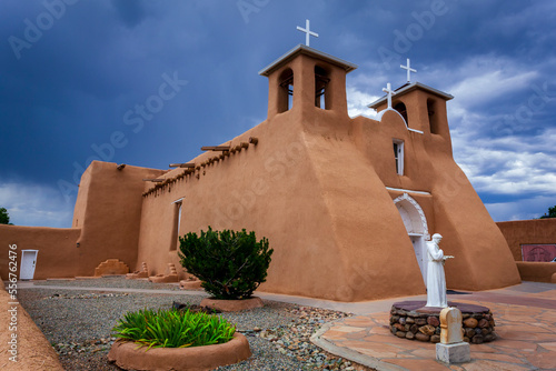 San Francisco de Asis Church, Taos, New Mexico, USA photo
